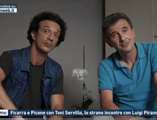 Palermo – Ficarra e Picone con Toni Servillo, lo strano incontro con Luigi Pirandello