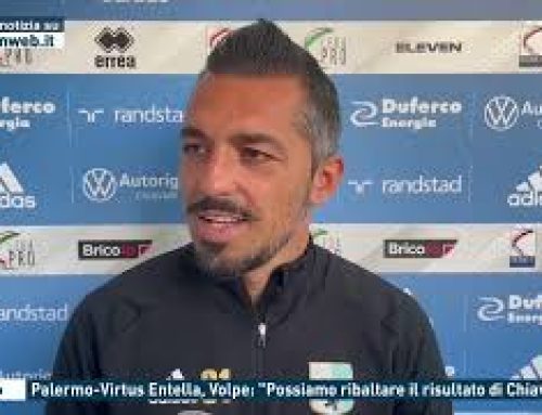 Calcio, Palermo-Virtus Entella, Volpe: “Possiamo ribaltare il risultato di Chiavari”