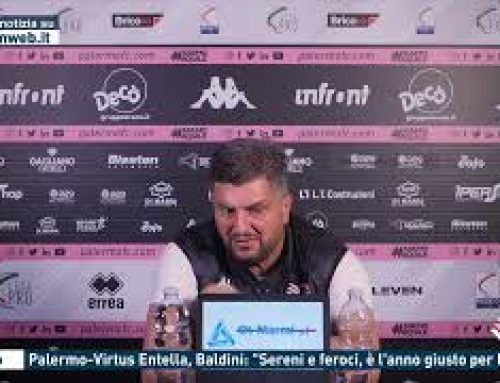 Calcio, Palermo-Virtus Entella, Baldini: “Sereni e feroci, è l’anno giusto per la B”