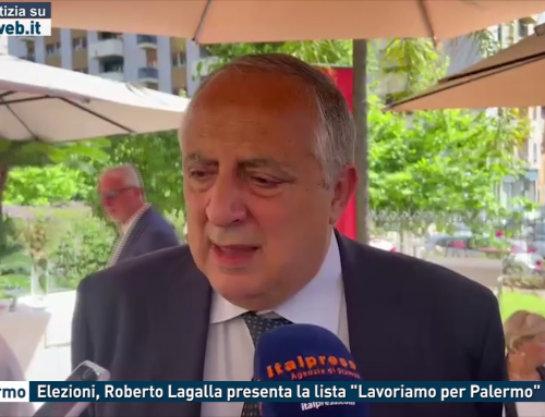 Palermo. Elezioni. Roberto Lagalla presenta la lista “Lavoriamo per Palermo”