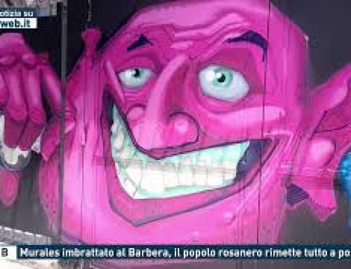 Serie B – Murales imbrattato al Barbera, il popolo rosanero rimette tutto a posto