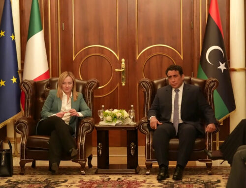Italia – Libia, Meloni incontra presidente del Consiglio Presidenziale