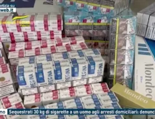 Palermo – Sequestrati 30 kg di sigarette a un uomo agli arresti domiciliari: denunciato