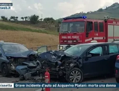Caltanissetta – Grave incidente d’auto ad Acquaviva Platani: morta una donna