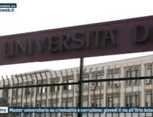 Palermo – Master universitario su criminalità e corruzione: giovedì il via all’Orto Botanico
