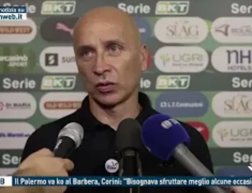 Serie B – Il Palermo va ko al Barbera, Corini: “Bisognava sfruttare meglio alcune occasioni”