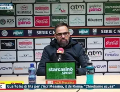 Serie C – Quarto ko di fila per l’Acr Messina, il ds Roma: “Chiediamo scusa”
