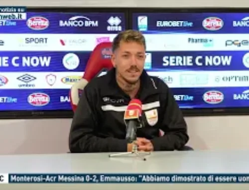 Serie C – Monterosi-Acr Messina 0-2, Emmausso: “Abbiamo dimostrato di essere uomini”