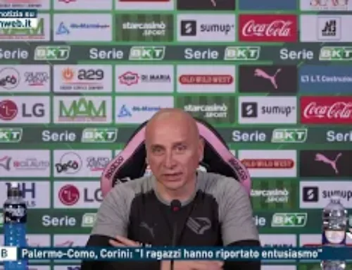 Serie B – Palermo-Como, Corini: “I ragazzi hanno riportato entusiasmo”