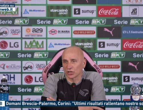 Serie B – Domani Brescia-Palermo, Corini: “Ultimi risultati rallentano nostro sogno”