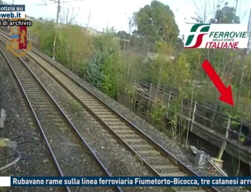Enna – Rubavano rame sulla linea ferroviaria Fiumetorto-Bicocca, tre catanesi arrestati