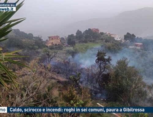 Palermo – Caldo, scirocco e incendi: roghi in sei comuni, paura a Gibilrossa