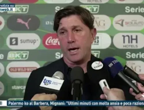 Serie B – Palermo ko al Barbera, Mignani: “Ultimi minuti con molta ansia e poca razionalità”