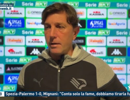 Serie B – Spezia-Palermo 1-0, Mignani: “Conta solo la fame, dobbiamo tirarla fuori”