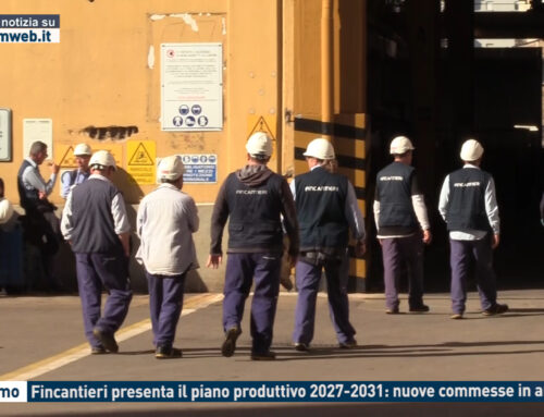 Palermo – Fincantieri presenta il piano produttivo 2027-2031: nuove commesse in arrivo