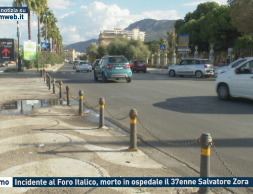 Palermo – Incidente al Foro Italico, morto in ospedale il 37enne Salvatore Zora