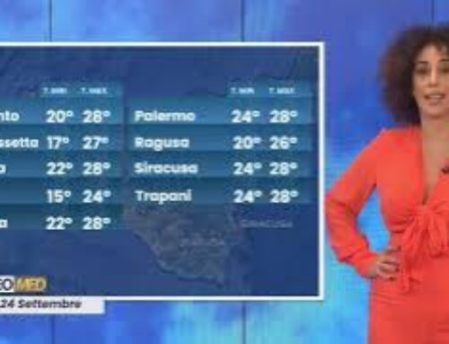 MeteoMed Giovedì 24 Settembre