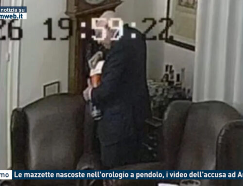 Palermo – Le mazzette nascoste nell’orologio a pendolo, i video dell’accusa ad Armao