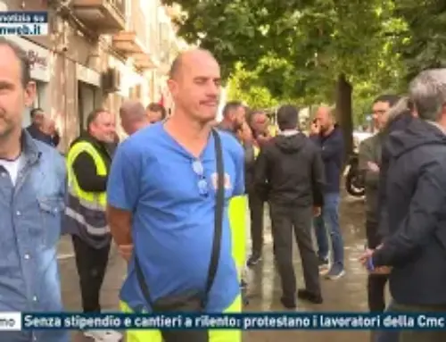 Palermo – Senza stipendio e cantieri a rilento: protestano i lavoratori della Cmc
