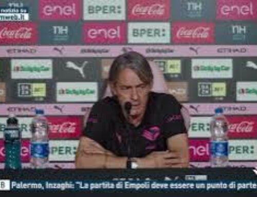 Serie B – Palermo, Inzaghi: “La partita di Empoli deve essere un punto di partenza”
