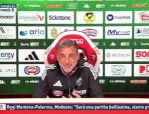Serie B – Oggi Mantova-Palermo, Modesto: “Sarà una partita bellissima, siamo pronti”