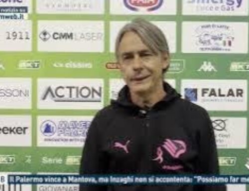 Serie B – Il Palermo vince a Mantova, ma Inzaghi non si accontenta: “Possiamo far meglio”